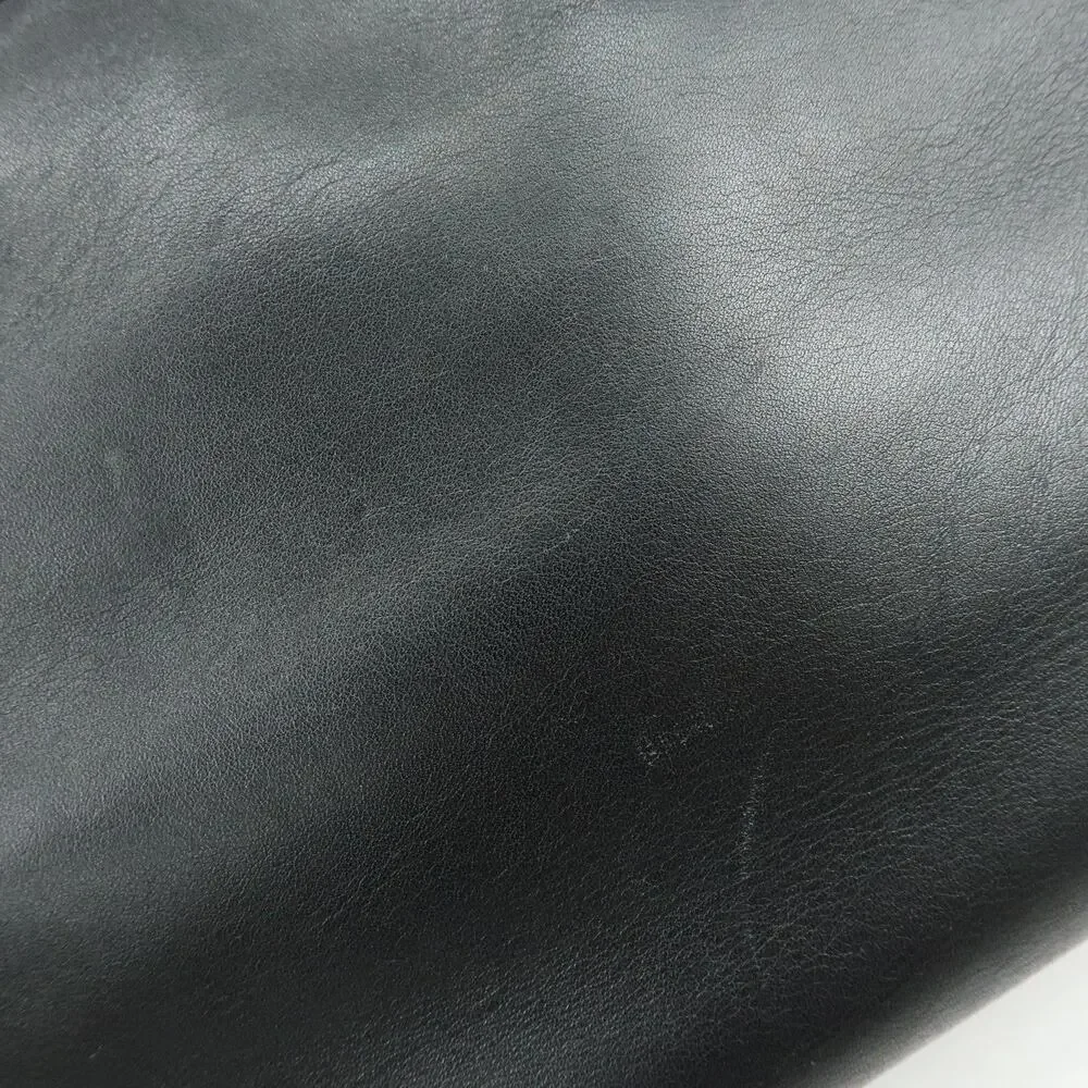 Gucci Nymphaea Bamboo Leather Handbag Black